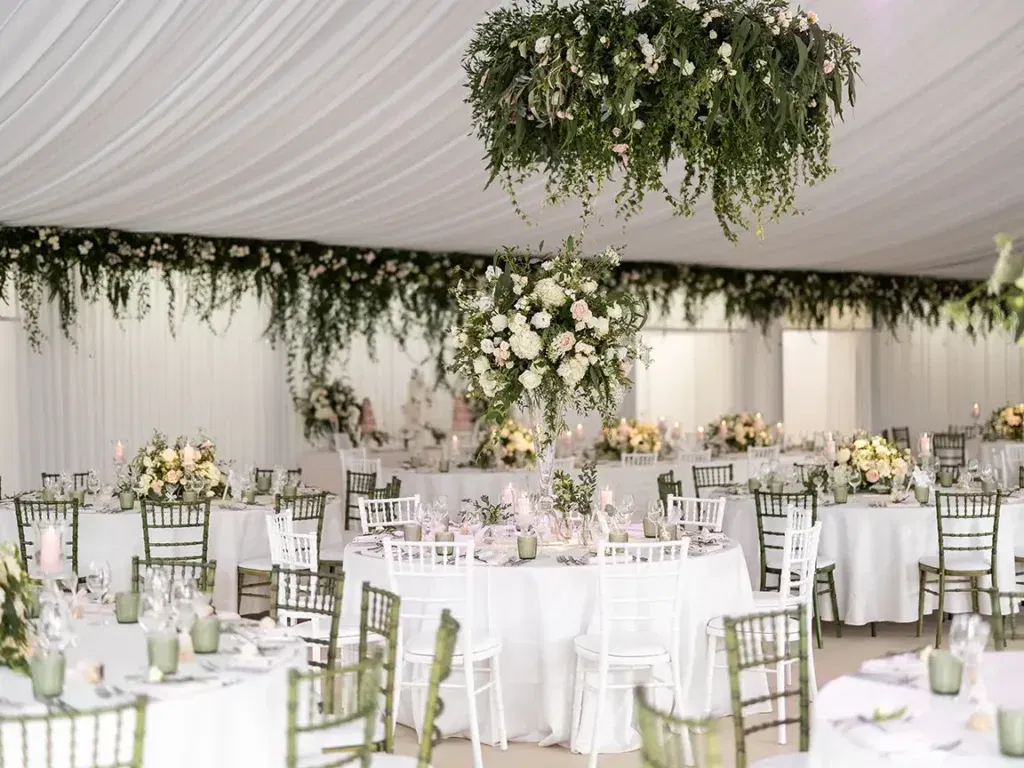 Luxury marquee wedding Sevenoaks