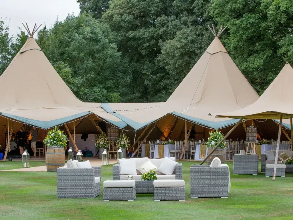 50th wedding anniversary tipi