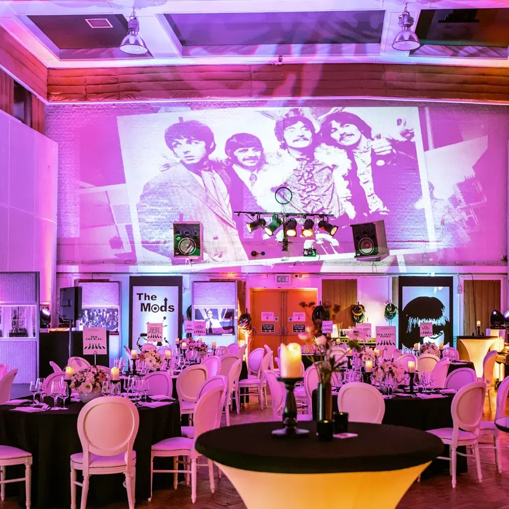 The Beatles projection