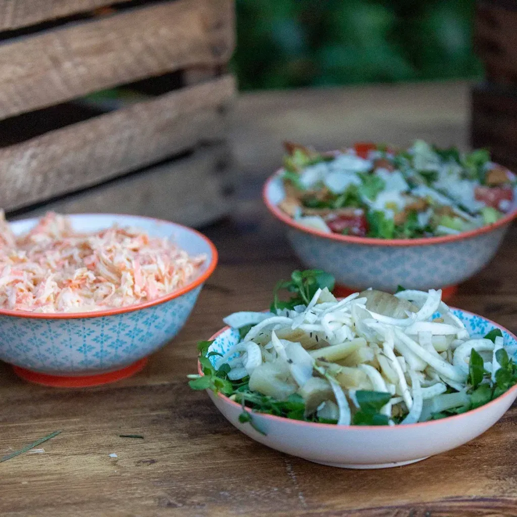 Fresh salads