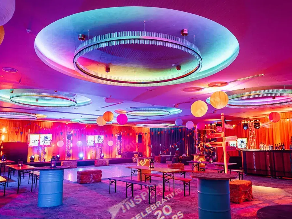 Corporate festival-themed party